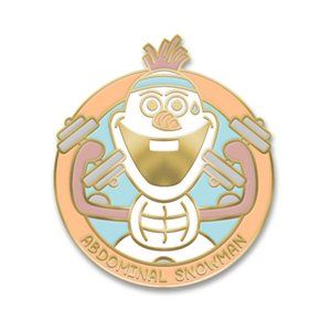 THE ORIGINAL - Olaf Abdominal Snowman Enamel Pin